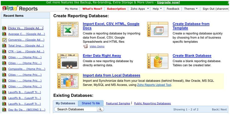 Zoho Reports
